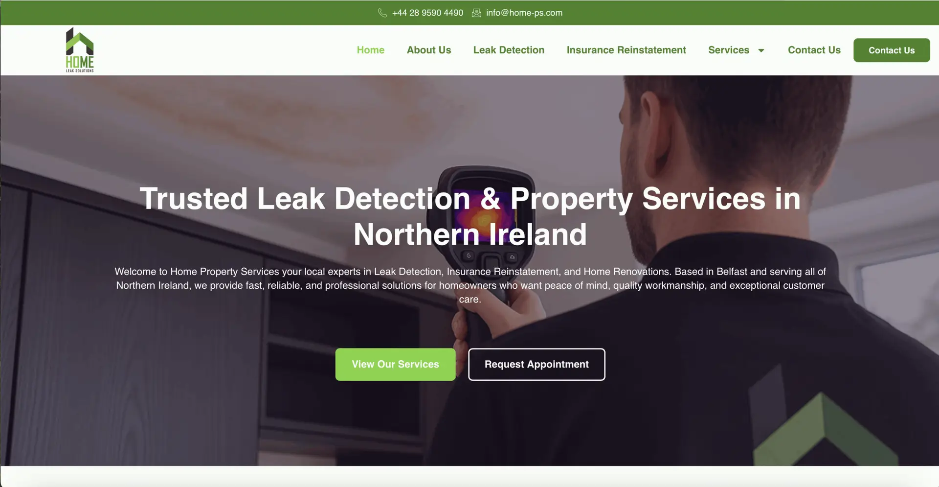 Image For Website Design Northern Ireland Home Property Services Scaled